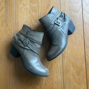 Brown Zigisoho Size 8 Heeled Boot